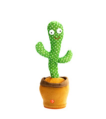 Green dancing cactus toy