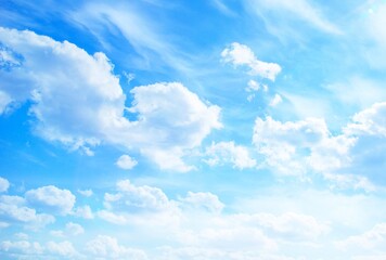 Blue sky background with tiny clouds, Blue sky background with tiny clouds