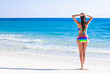 © yellowj - Woman in bikini at the sea
