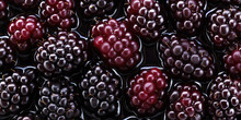 A Luscious View Of Blackberry Compote Background, Showcasing The Richness And Versatility Of This Sweet Condiment.