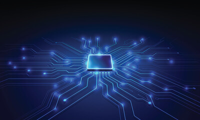Circuit board. Technology background. Central Computer Processors CPU concept. Motherboard digital chip.