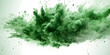 abstract green dust slpash background