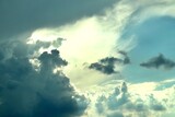 Fototapeta  - chmury na niebie