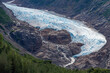Bear Glacier close up near Stewart, Bear glacier provincial park, British Columbia, Canada.