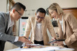© aekachai - Group asia business people of business people in the company's meeting room.