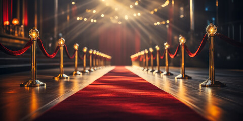 celebrities walk the red carpet at movie premiere, a night of glamour and excitement