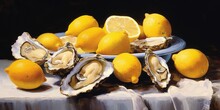 Oysters With Lemon