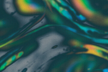 Wall Mural - grainy gradient abstract holographic background, retro effect, aesthetic noise texture