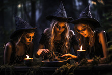 Witches At Their Brew
