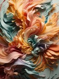 Fototapeta Pokój dzieciecy - High-quality desktop wallpapers with flowers. Generative AI
