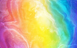 Fototapeta Kosmos - Hintergrund in Regenbogenfarben mit wellenartigen Linien,
die sich wie energetische Lebensadern durch eine abstrakte Farbformation ziehen