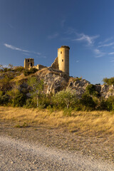 Poster - Chateau de l´Hers ruins near Chateauneuf-du-Pape, Provence, France