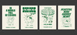 © Gumey - groovy posters 70s, retro posters with funny cartoon characters, vector illustration