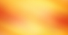 Abstract Retro Gradient Background With Orange, Yellow, Red Colors With Blurry And Grain Texture. Soft Illustration With Grain Noise Effect. Space For Text. Banner. Template Copy Space