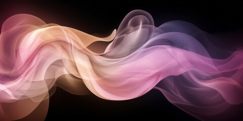 Aufkleber - Creative Smoke and Light Dance in Stars Art Group Style
