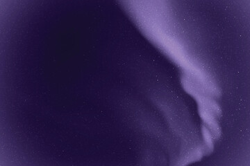 Sticker - northern lights, aurora borealis. monochrome violet space background