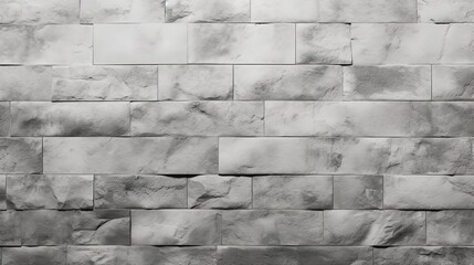 Wall Mural - Gray Stone Wall Pattern Texture Seamless Background Design