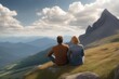 © drimerz - couple on top of mountain