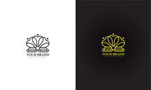 Queen Of Love Logo, Vector Graphic Design