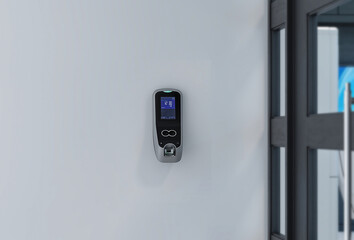 Wall Mural - Door access control by Fingerprint Scanner,