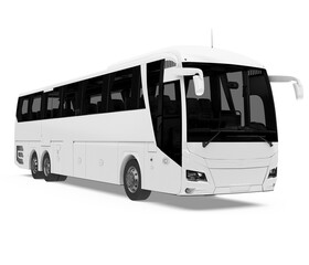 Wall Mural - Coach Bus Isolated