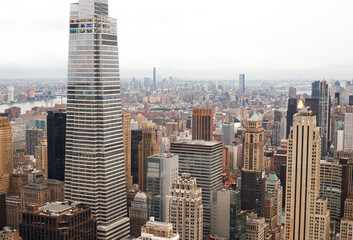 Wall Mural - Skyline of Manhattan from Top of the Rock. New York, USA