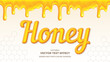 © hafid - Honey editable 3d text effect