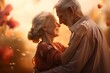Eheglück im Tanz: Älteres Paar genießt den Moment