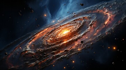 planet in space