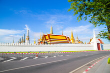 The Wat Phra Kaew In Bangkok, Thailand - Is A Sacred Temple And It's A Part Of The Thai Grand Palace.