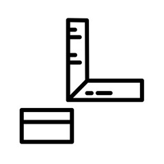 Poster -  Tool Drawing Measure Icon