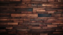 Wooden Background Rectangle Texture In Wall Dark Classic Traditional Design