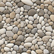 © Peerayapat - Pebble Cream and gray color Stone seamless texture