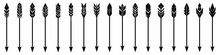 Arrows For Bow. Set Of Hunting Arrows. Archery Arrows.