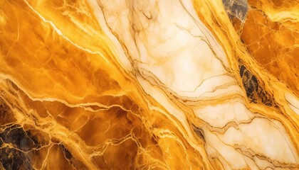 Wall Mural - Abstract yellow natural stone marble texture, luxury tile surface background