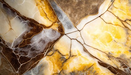 Wall Mural - Abstract dark yellow natural stone texture, luxury surface background