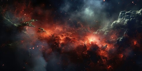 Wall Mural - colorful space galaxy cloud nebula. stary night cosmos. universe science astronomy. supernova backgr