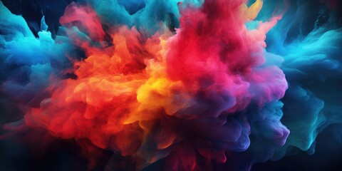 Wall Mural - colorful space galaxy cloud nebula. stary night cosmos. universe science astronomy. supernova backgr