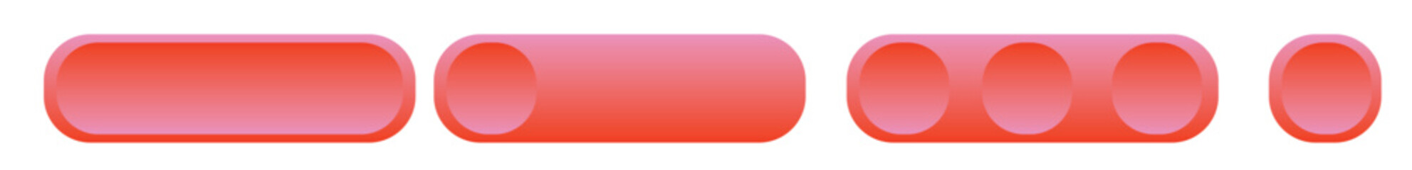 buttons for web vector