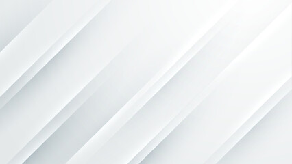 Modern abstract white abstract background vector with minimalist dynamic and smooth shapes