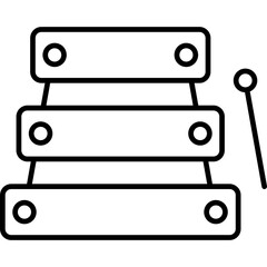 Sticker - Xylophone Icon