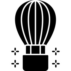 Poster - Hot Air Ballon Icon