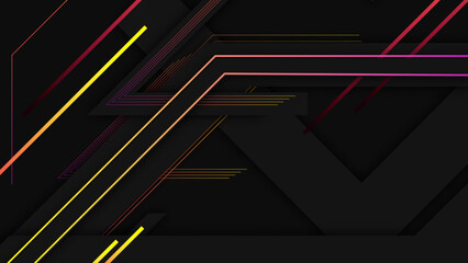 Wall Mural - modern gradient effect object, futuristic motion fabric graphic