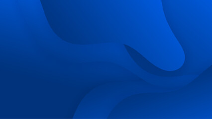 Abstract blue geometric shapes 3d background. Vector illustration abstract graphic design banner pattern presentation background wallpaper web template.