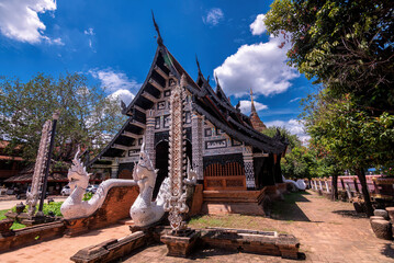 Wall Mural - Lokmolee Temple is a Buddhist in Chiang Mai, Thailand.