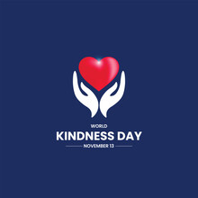 World Kindness Day. Kindness Day Vector Illustration. 