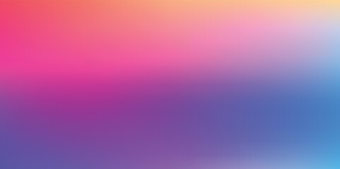 Poster - Pink Purple Blue Gradient Background Harmonious Hues a modern and visually appealing backdrop for your creative projects