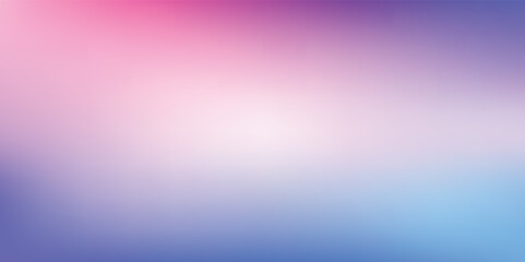 Poster - Pink Purple Blue Gradient Background Harmonious Hues a modern and visually appealing backdrop for your creative projects