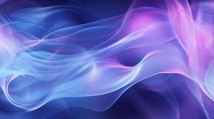 Wall Mural - smooth swirling purple background