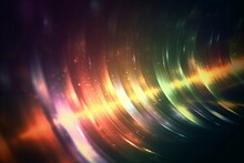 Background Of Retro Film Overly, Image With Scratch, Dust And Light Leaks, Generative AI